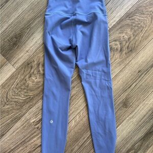 Lululemon Wunder Train High-Rise 25” Tight in Waterdrop